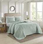 510 Design Oakley 3 Pc Bedspread Set Full/queen In Seafoam Green. Fixed Price $27.55.