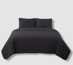 Vcny Home Gray Kaleidoscope Embossed Geometric 3-PCS Quilt Set, King. Fixed Price $21.60.