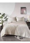 Urban Habitat Trenton Beige Pink Cream Reversible Full/queen Coverlet Set 3PC. Fixed Price $93.99.