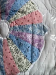 New Vintage 90S Hand Quilted Pem America Patchwork Full/queen 86X86. Fixed Price $85.00.