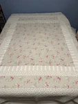 Simply Shabby Chic Floral Pink Lady Rose Full Quilt Rachel Ashwell 79" X 87". Fixed Price $62.99.