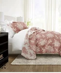 Ienjoy Distressed Bouquet Reversible King Quilt Set Bedspread - Kaycie Gray. Fixed Price $36.00.