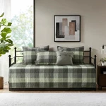 Madison Park Ridge Daybed Cover Set - Cabin Lodge Plaid Herringbone Print Revers. Fixed Price $117.99.