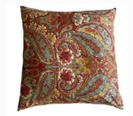 2 Pottery Barn Bella Paisley Large Euro Shams 30X30 Organic Cotton Boho. Fixed Price $29.95.