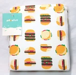 Pillowfort Hamburger Printed 100% Cotton Sheet Set Toddler Bedding 3 Piece New. Fixed Price $15.83.