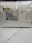 Hotel Collection Glint King Quilted Coverlet White Display. Fixed Price $79.99.