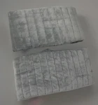 Pillow Sham Threshold Channel Stitch Velvet Quilt Gray Color 20"X 26". Fixed Price $17.50.