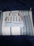 Great Bay Home Reversible Quilt Set Twin, Nwt. Fixed Price $17.00.