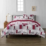 Cuddl Duds Red Lodge Plaid King Reversible Flannel Quilt With 2 Shams New. Fixed Price $99.99.
