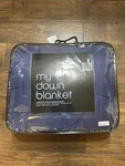 Nwt Bloomingdale S My Down Blanket King European Navy. Fixed Price $169.99.