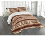 Ambesonne Native Bedspread Set, Indigenous Pattern Prehistoric 3 Pc Queen. Fixed Price $59.50.