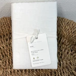 Pottery Barn Belgian Flax Linen Tufted King Sham White (1) Quilted. Fixed Price $59.00.