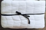 Pottery Barn Handcrafted Linen/cotton Cloud Quilt King/cal New! White. Fixed Price $195.00.