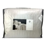 Hotel Collection Chain Link 3 Piece King Quilt Set Silver - $550. Fixed Price $117.76.