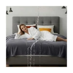 King Size Waterproof Blanket For Bed Couch, Gray 82'' X Do... Fast Usa Ship. Fixed Price $57.48.