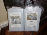 Nip Dkny Pure Eco Chambray Blue King Sham Pair. Fixed Price $56.39.