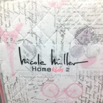 3PC Nicole Miller Paris Full/queen Quilt Sham Set Eiffel Tower Pink Lavender New. Fixed Price $124.99.