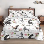 Wecozy Twin Comforter Set With Pillowcase, Pink Rose Flower Bedding 2 Pc. Fixed Price $57.05.