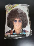 Forum Novelties Unisex Jumbo Hippie Afro Curly Halloween Costume Wig Adult Brown. Fixed Price $8.99.