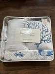 Nip Nicole Miller Home Sea Life Reversible Twin Quilt Set 7PC. Fixed Price $93.99.