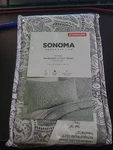 2 New Sonoma Heritage Sham Gray Queen Quilted 100% Cotton Reversible. Fixed Price $20.00.