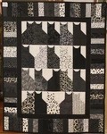 Handmade Classic Black & White Kitty Cat Quilt Throw Rescue. Fixed Price $174.99.