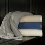 Sferra Olindo King Ultra-fine Merino Lambswool Blanket Ivory Made Italy- New!. Fixed Price $998.95.