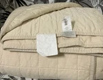 Casaluna Heavyweight Linen Blend Quilt Cotton Fill Box Full/queen-natural. Fixed Price $104.50.