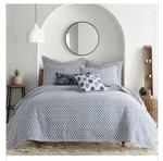 Nwt Levtex Home Aditya King Blue Leaf Quilt Set.. Fixed Price $60.00.