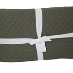 Pottery Barn Heirloom Scallop King Quilt Loden Green Cotton Luxury Bedding New. Fixed Price $209.99.