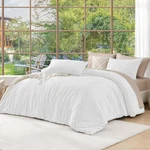 White Comforter King Size, 3 Pieces Boho Bedding Set & Collections. Fixed Price $52.99.