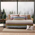 Eddie Bauer Salmon Ladder Cotton Novelty Print 4 Piece Daybed Cover SET-39X75. Fixed Price $119.99.