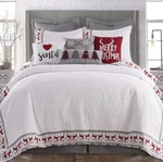 Levtex Rudolph Quilt Set Full/queen. Fixed Price $84.99.