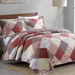 Boryard 3-PIECE King Plaid Quilt Set, Lightweight Soft Bedspread Coverlet (10.... Fixed Price $59.46.