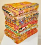 5 Pc Lot Wholesale Vintage Kantha Quilt Throw Blanket Bedding India Bedspread. Fixed Price $163.78.