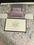 Vera Bradley Quilt 95% Cotton Fill Soft Sweet Wildflower King Set Purple. Fixed Price $279.99.