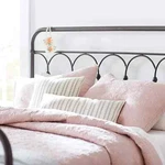 Stone & Beam Vintage Blush Color Embroidery Coverlet Set Full Queen 90". Fixed Price $34.99.