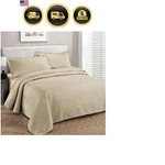 Fancy Collection Luxury Bedspread Coverlet Embossed Solid Size.... Fixed Price $88.50.
