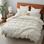 Hotel Silent Soft Touch Oversized Down Comforter, King Queen Duvet Insert. Fixed Price $91.99.