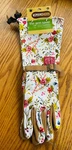 Womanswork The Arm Saver Long Cuff Buckled Floral Birds Garden Gloves Small New. Fixed Price $29.95.
