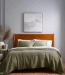 Nwt Quince Organic Airy Gauze Dream Quilt Only King Olive Sold Out No Shams. Fixed Price $99.00.