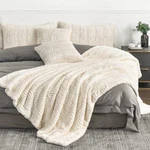 Yusoki Luxury Faux Fur Blanket For Queen Size Bed 2 LAYERS,7.3LB,ALL Ages,hom.... Fixed Price $79.86.
