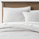 Threshold Sateen Comforter Set Quilted Year-round. Fixed Price $27.99.