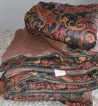 3 Pcs Croscill Paisley Reversible Queen Comforter & 2 Shams Regal Elegant Derby. Fixed Price $139.00.
