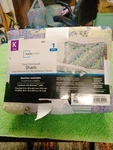 Mainstays Wedding Ring Quilted King Pillow Sham 2 Piece. Fixed Price $12.99.