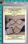 Waffle Meets Waterford Casu Design 9 Patch Chenille Quilt & Pillow Pattern #550. Fixed Price $12.99.