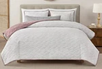Koolaburra Ugg King Sz Quilt Set / Shams - Mauve Purple Space Dye New. Fixed Price $89.95.