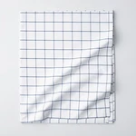 Tailored Stripes And Plaids Classic Cool Cotton Percale Flat Bed Sheet 5997. Fixed Price $32.99.