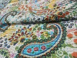 Paisley Kantha Handmade Bedspread Quilt Block Print King Size Blanket. Fixed Price $109.00.