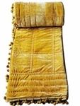 Gold Velvet Quilt, Comforter King Size Bedding Set. Fixed Price $290.99.